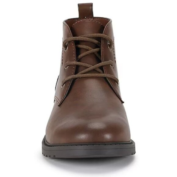 Frye and Co. Men\'s Oaken Flat Heel Chukka Lace-Up Boots Dark Brown Size 12 main image 6
